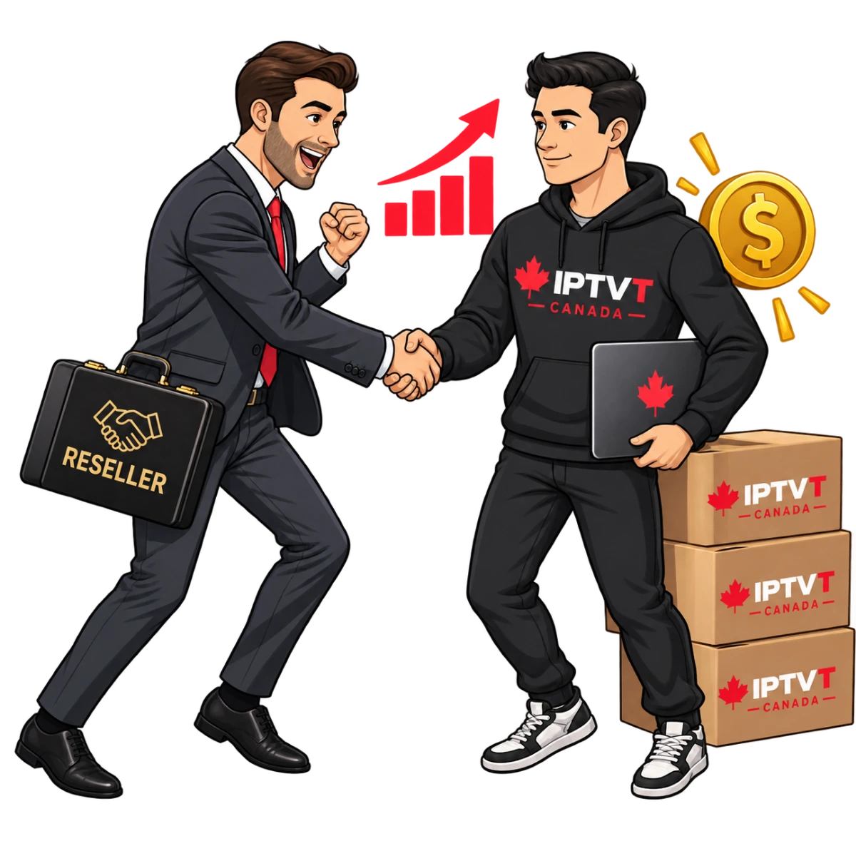 IPTV Canada reseller program – start your own IPTV business with wholesale pricing and white label support
